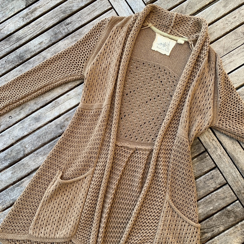 Anthropologie  Angel of the North Cardigan